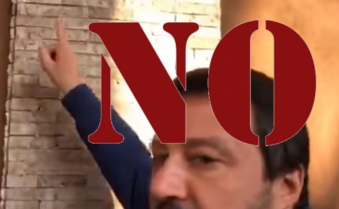 NO A SALVINI!