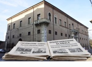 La mancata trasparenza e la mancata comunicazione fanno di Palazzo Prosperi Sacrati un caso globale di Disinformatia